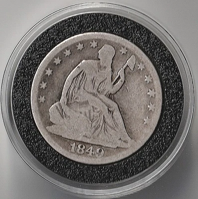 1849 O Silver Seated Liberty Half Dollar- New Orleans - Image 1 of 4