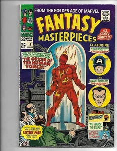 Fantasy Masterpieces #9, 1967, MOLTO BELLO -, 7,5, Stan Lee, Jack Kirby Silver age - Foto 1 di 8