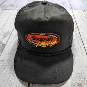 Vintage Snap On Racing Snapback Trucker Hat Cap Adjustable - Picture 1 of 7