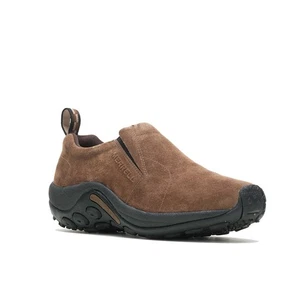Merrell Jungle Moc J65685 Men's Brown Cushioned Slip On Round Toe Casual Shoes - Picture 1 of 72