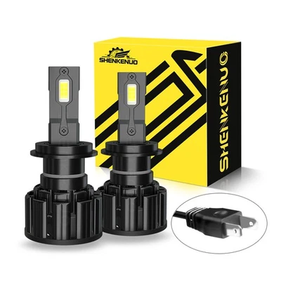 Faros LED de haz alto/bajo para Mercedes-Benz E350 2006-2012 actualización H7 Foto 1 de 4