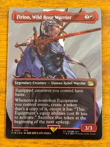 Firion, Wild Rose Warrior - Final Fantasy - Magic The Gathering - Foil - 0531 - Imagen 1 de 3