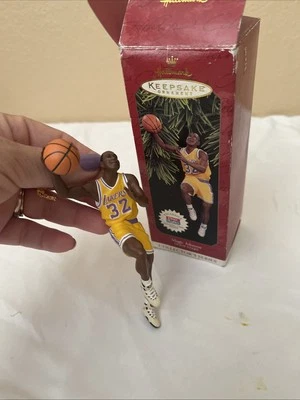 Ornamento de recuerdo de sello Magic Johnson 1997 de colección Foto 1 de 4