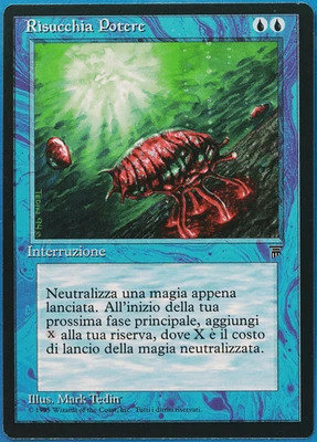 Mana Drain Legends (ITALIAN) NM Blue Uncommon MAGIC CARD (ID# 507809) ABUGames - Image 1 of 2