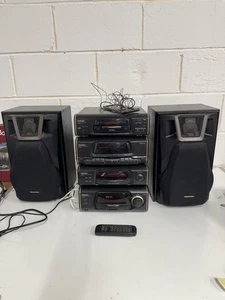 Technics Stereo Music System SA- EH-50 Black Tape Not Working - Picture 1 of 6