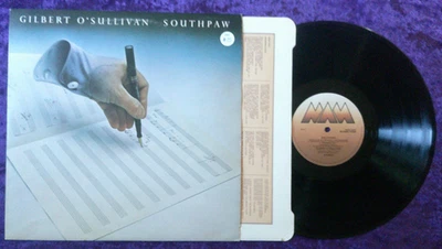 Gilbert O'Sullivan – Southpaw - UK IMPORT LP + CARD OIS 1977 - Image 1 of 2
