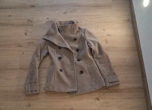 H&M, Canbanjacke, beige, Größe 34 - Bild 1 von 2