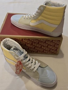 Zapato deportivo alto Vans Sk8-Hi talla 10 de lona en bloque pastel para mujer VN0A7Q5NATD - Imagen 1 de 19