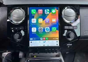 12.1" For Ford F250 F350 2009-2012 Android Tesla Vertical Screen Radio Gps Navi - Picture 1 of 8