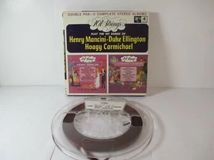 101 Strings Mancini Hoagy Carmichael Duke Ellington Reel 4 Track 3 3/4 IPS - Imagen 1 de 6