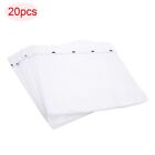 20 Pieces Three-layer Hdpe Film +Rice Paper Inner Bag for 12 Inches Record