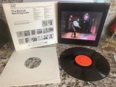 VTG Vinyl Nat King Cole The Best Of Nat King Cole LP Capital 1968 Mona Lisa Jazz - Image 1 of 4
