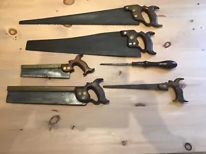 More details for collection of vintage saws