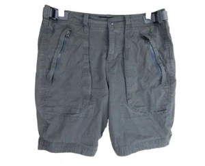 Pantalones Cortos Abercrombie Fitch Para Hombre 28 x 8 Gris Militar Carga Cintura Ajustable Usados en Excelente Condición - Imagen 1 de 3