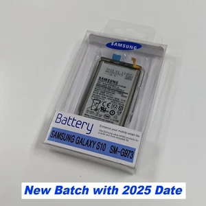 Retail Boxed SAMSUNG S10 GENUINE Battery EB-BG973ABU 3400mAh - Local Seller ! - Photo 1 sur 13