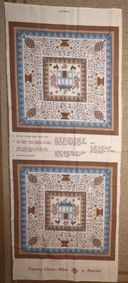 Panel de tela superior de almohada Country Classics gallos para gatos casa de campo Ameritex de colección Foto 1 de 3