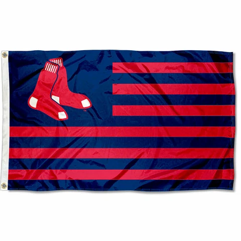 Red Sox Nation Flag Stripes Cover