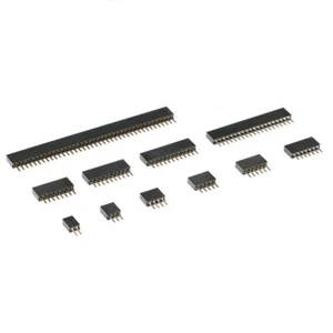 1.27mm Single Row PCB Female Header Socket Connector Strip 2P - 20P - Picture 1 of 16
