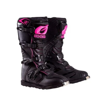 O'Neal Mujer Nuevo Logo Negro/Rosa 8 Foto 1 de 2