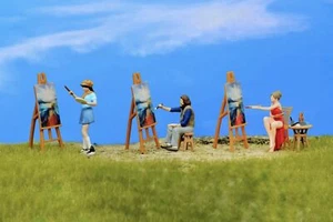 EY 1:64 Painted Figure Model Miniature  Diorama  Painter Artist Drawing - Picture 1 of 18