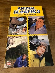 Animal Bloopers VHS VCR Video Tape Used Jack Hanna - Picture 1 of 6