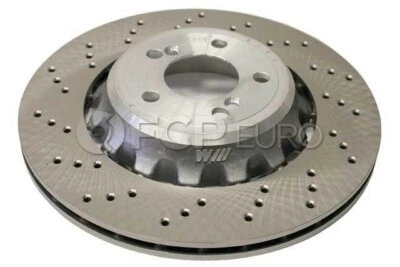 Driver traseiro de rotor de freio a disco original do fabricante 370 mm para BMW 34212284811 - Imagem 1 de 3