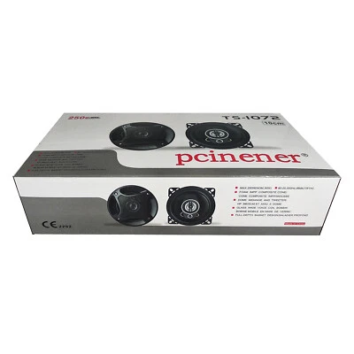 2xAltavoces de coche TS-1072 10cm(4´´)coaxial 2 vías 250W(RMS 30W) - Imagen 1 de 4