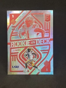 2021 Donruss Elite Rookie On Deck Ja'Marr Chase RC ▪︎F116 - Picture 1 of 2