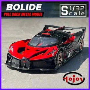 Metal Cars Toys Scale 1/32 Bugatti Bolide Supercar Diecast Alloy Car Model Toy - Picture 1 of 17