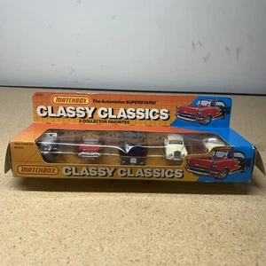 MATCHBOX  CLASSY CLASSICS  5 PACK  COLLECTOR DIECAST  ITEM  #060026 Open Box - Picture 1 of 12