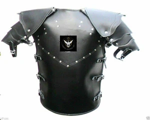 Greek Leather Armour Breastplate Medieval 4mm Leather Vest Armour - Picture 1 of 6