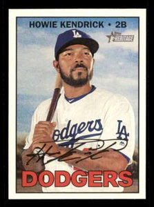 2016 Topps Heritage High Number #575 Howie Kendrick NM-MT Dodgers ID:19095 - Picture 1 of 1