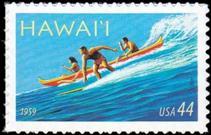 US Stamp #4415 - 2009 44¢ 50 Years Hawaii Statehood, EzGrade™ F/VF, MNH OG - Picture 1 of 3