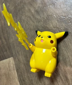 Vintage 2000 Hasbro Pokemon Pikachu Combat Battle Action Figure Thundershock - Picture 1 of 5