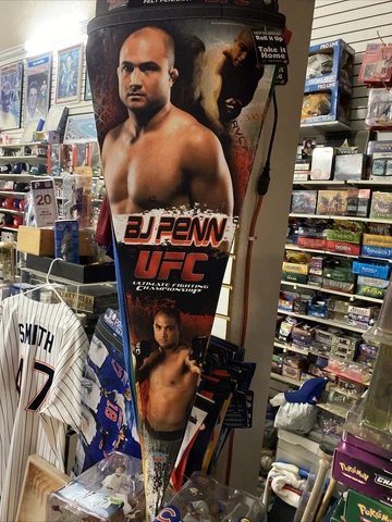 BJ Penn 2010 UFC Pennant MMA Rare Oversized 39” Cover