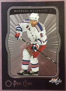 2007-08 OPC Black Parallel #489 Michael Nylander Washington Capitals 052/100 - Bild 1 von 2