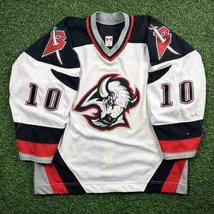 2005/06 Reebok NHL Game Used Worn Jersey Buffalo Sabres Henrik Tallinder Sz. 58 - Picture 1 of 20
