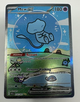 Mew Ex Bubble Mew - 232/091 - Pokemon Paldean Fates - Scarlet & Violet PSA Worth - Image 1 of 2
