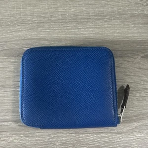 Hermes Vau Epson Azap Compact Silk Coin Case Geldbörse - Bild 1 von 13