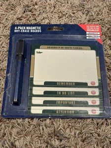 University of South Florida 4er-Pack magnetische trocken abwischbare Tafeln NCAA Nachrichten - Bild 1 von 2