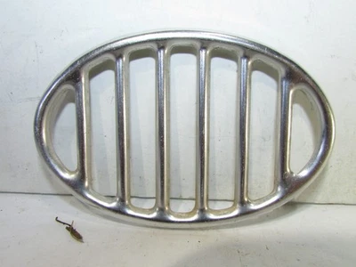 Parrilla de bocina ovalada de aluminio vintage OEM VW Volkswagen Beetle Bug Fender 1954-1967 Foto 1 de 2