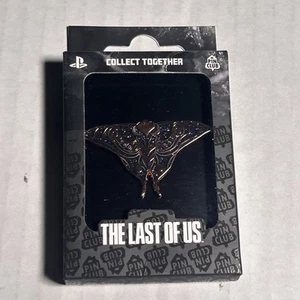 PIN CLUB PlayStation Last of Us II Ellie Moth Esmalte Figura Pin 2" Oficial Sony - Imagen 1 de 3