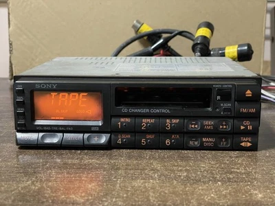 Sony XR-777mk2 1DIN Cassette Deck Rare Model New Belt Replaced Working - image 1 of 4