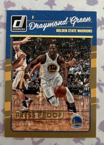 2016-17 Panini Donruss Draymond Green #138 Gold Press Proof /10 - Bild 1 von 2