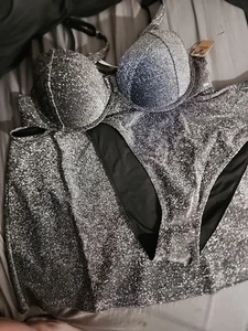NUEVO CON ETIQUETAS TRAJE DE BAÑO VICTORIA'S SECRET ROSA 3 PIEZAS TALLA GRANDE $99.75 - Imagen 1 de 14