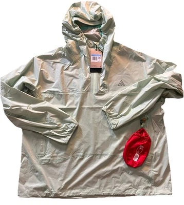 New Nike ACG Storm Fit Trail Snacks Green 1/2 Zip Jacket FQ3062-376 Men's Size M - Image 1 of 4