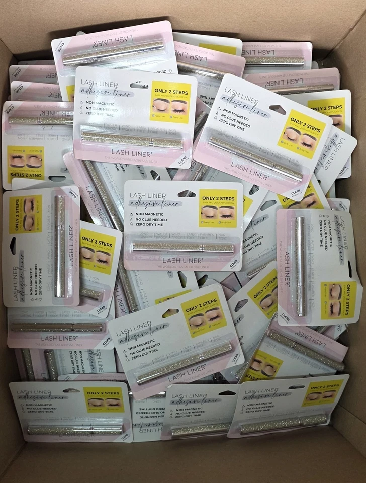 Forro adhesivo delineador de pestañas, transparente, lote de 115 piezas nuevo en paquete  Foto 1 de 4