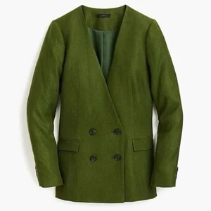 J. Blazer Crew French Girl de lino - Verde 8 - Imagen 1 de 7