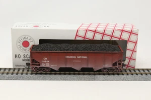 HO Stewart Triple Hopper Canadian National CN 110504 Weathered Detailed RTR - Picture 1 of 9