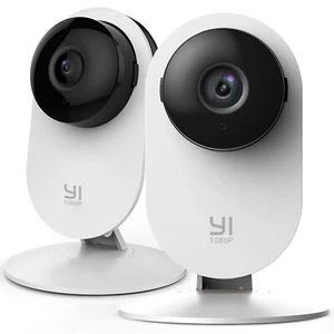 YI Home Kamera für Haustier/Baby1080P 2 Stücke,IP Überwachungskamera Innen WLAN - Bild 1 von 9